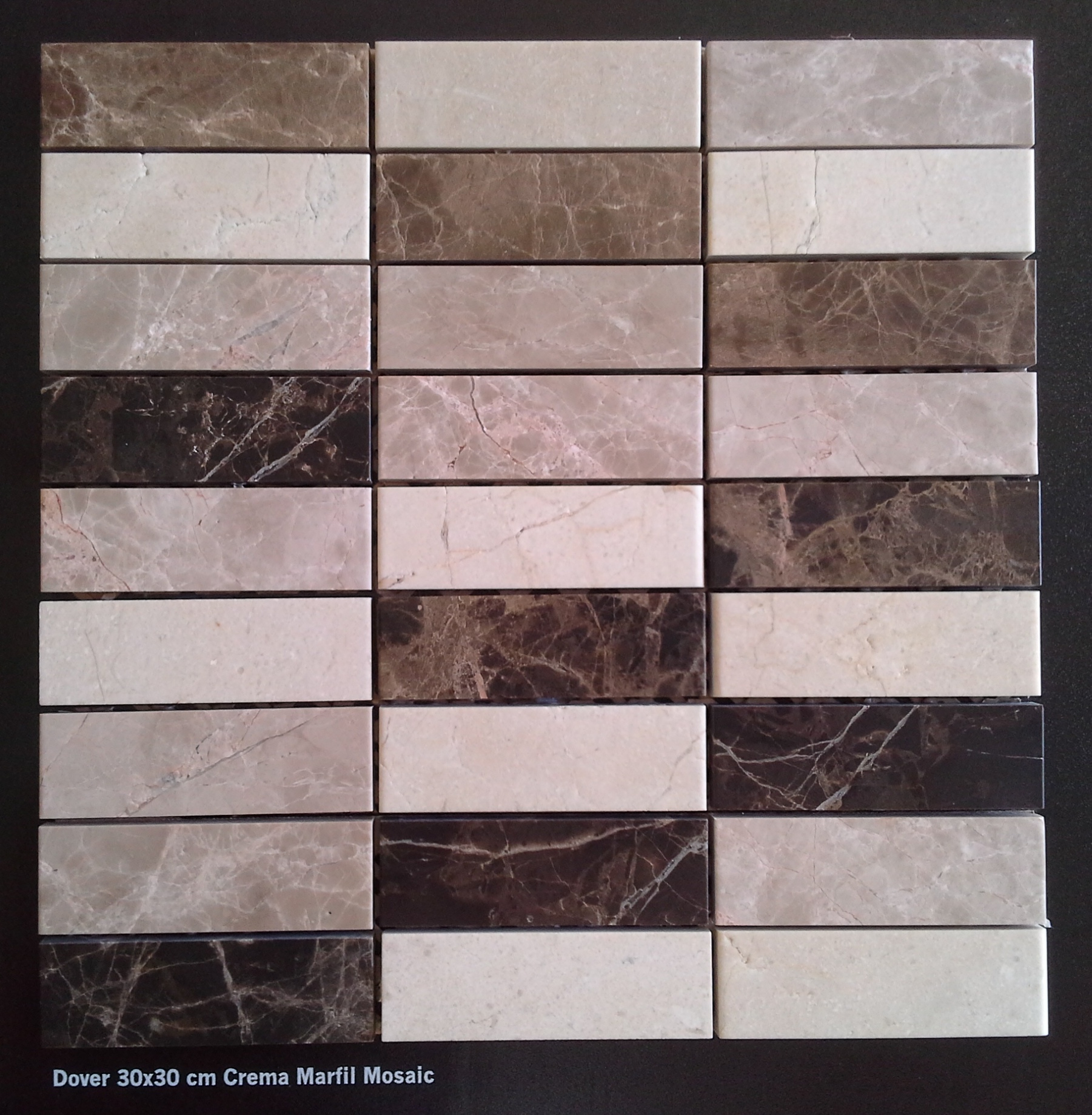 Crema Marfil Mosaic